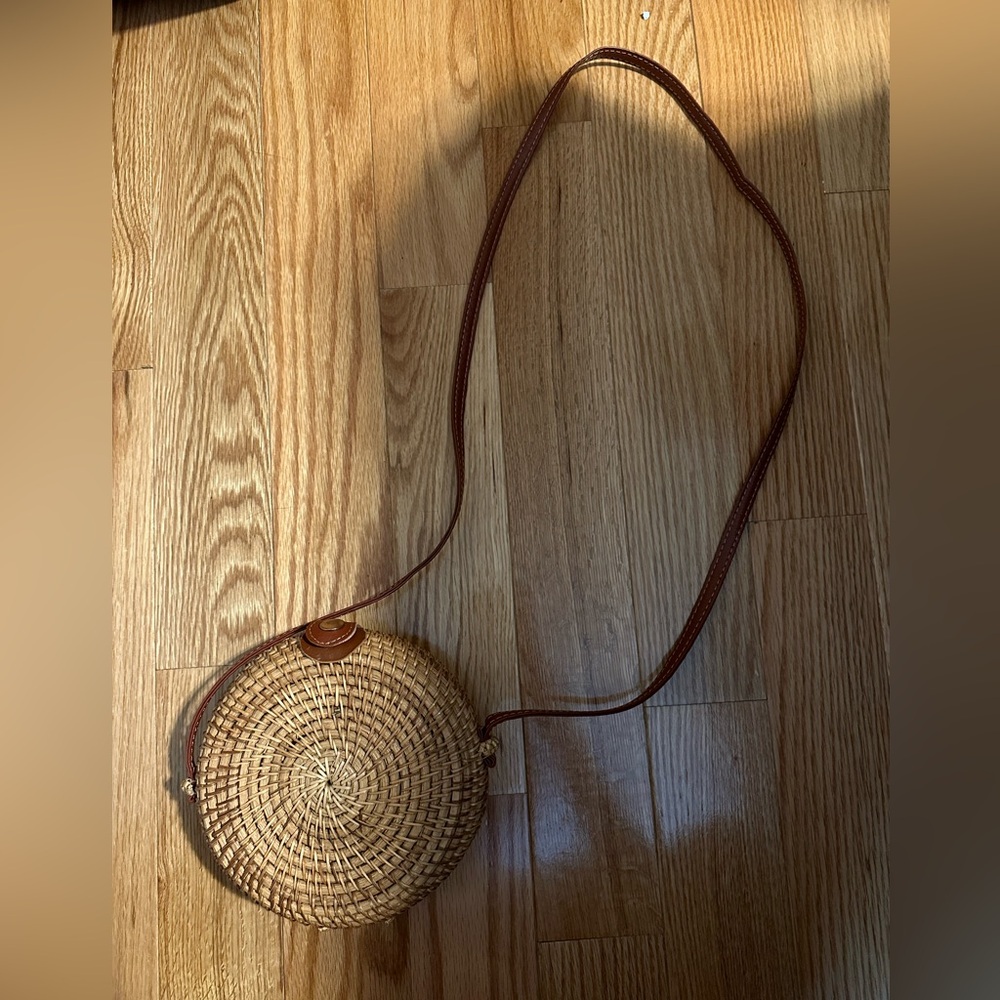 Straw bag